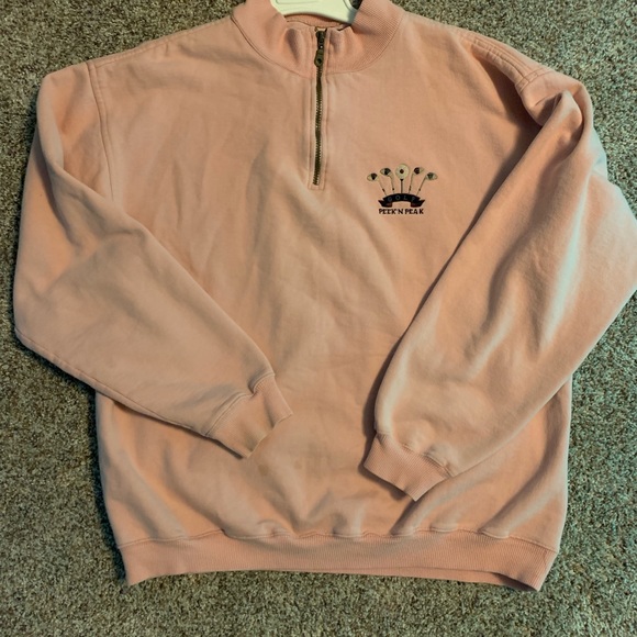 Light pink quarter zip - Picture 1 of 4
